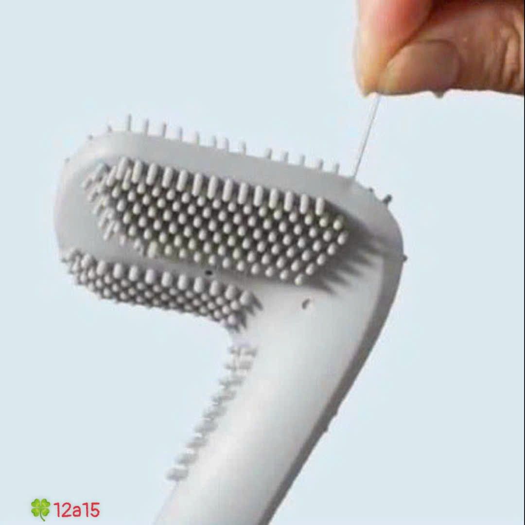 Cọ chà toilet silicon hình gậy 